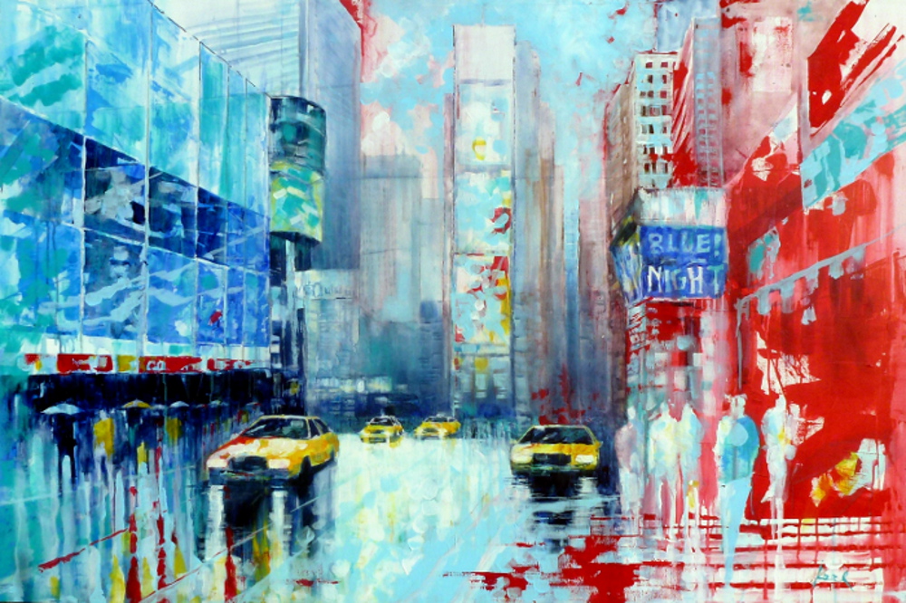 new york acryl kunst